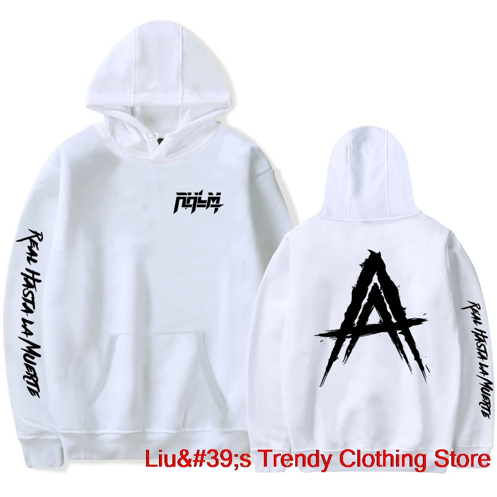 Anuel AA Hoodies Doble A Deluxe Merch Print Real Hasta la Muerte Album Unisex Fashion Funny Casual Streetwear Top