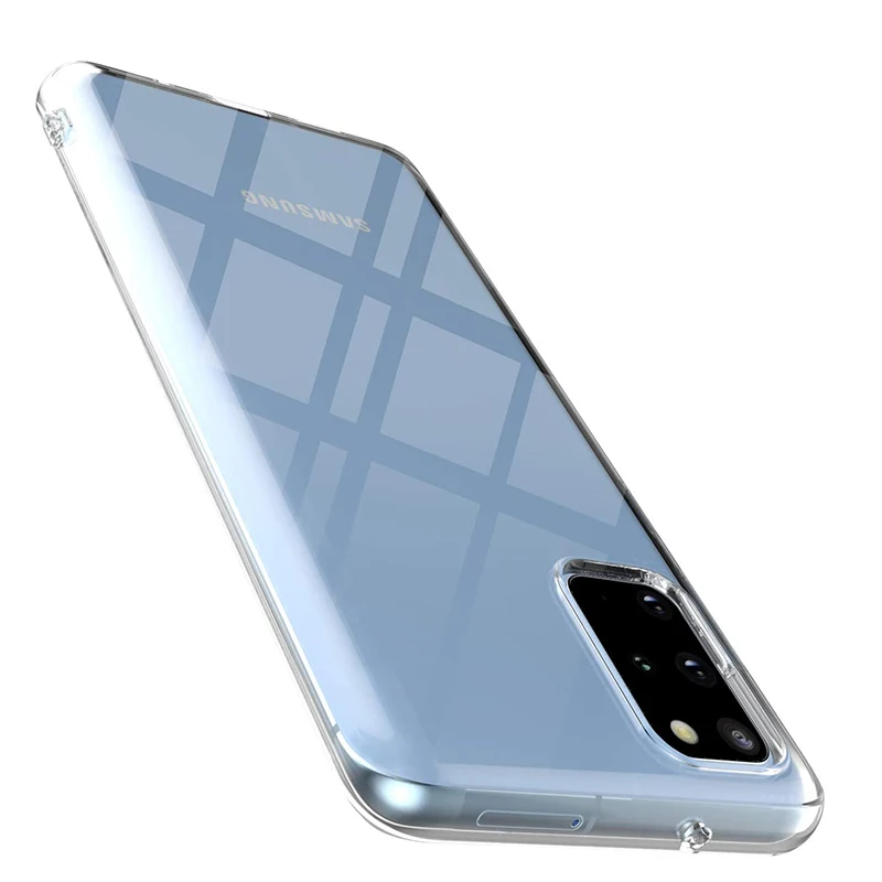 Ultra Thin Silicone Clear Protection Cover for Samsung A71 A51 A41 A31 A21s A12 A70 A50 A30 A20 A10 S20 Fe S20 S21 S22 Plus Case view 2