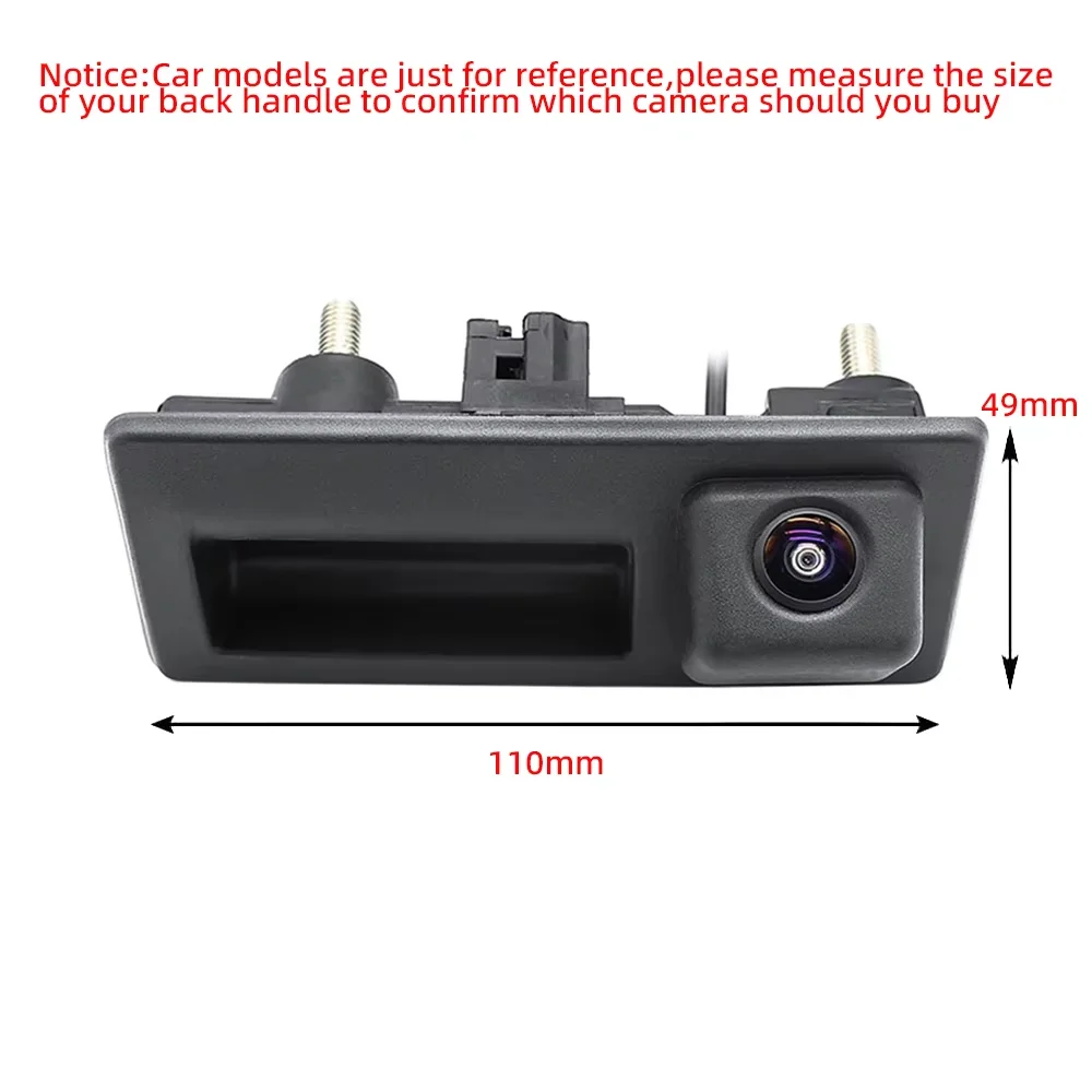 Auto Reverse Backup Kofferbak Handvat Parkeren Achteruitrijcamera Voor Audi A4 B8 Q3 Q5 A5 A8 S5 A3 A6 C7 A7 Q7 Achteruitkijkspiegel