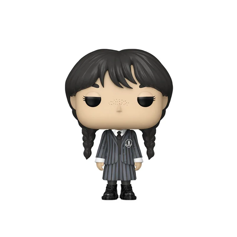 FUNKO POP TV Wednesday Vinyl Figure Toys #1309 Wednesday Addams Action Figure Toys Gifts for Kids Television Series