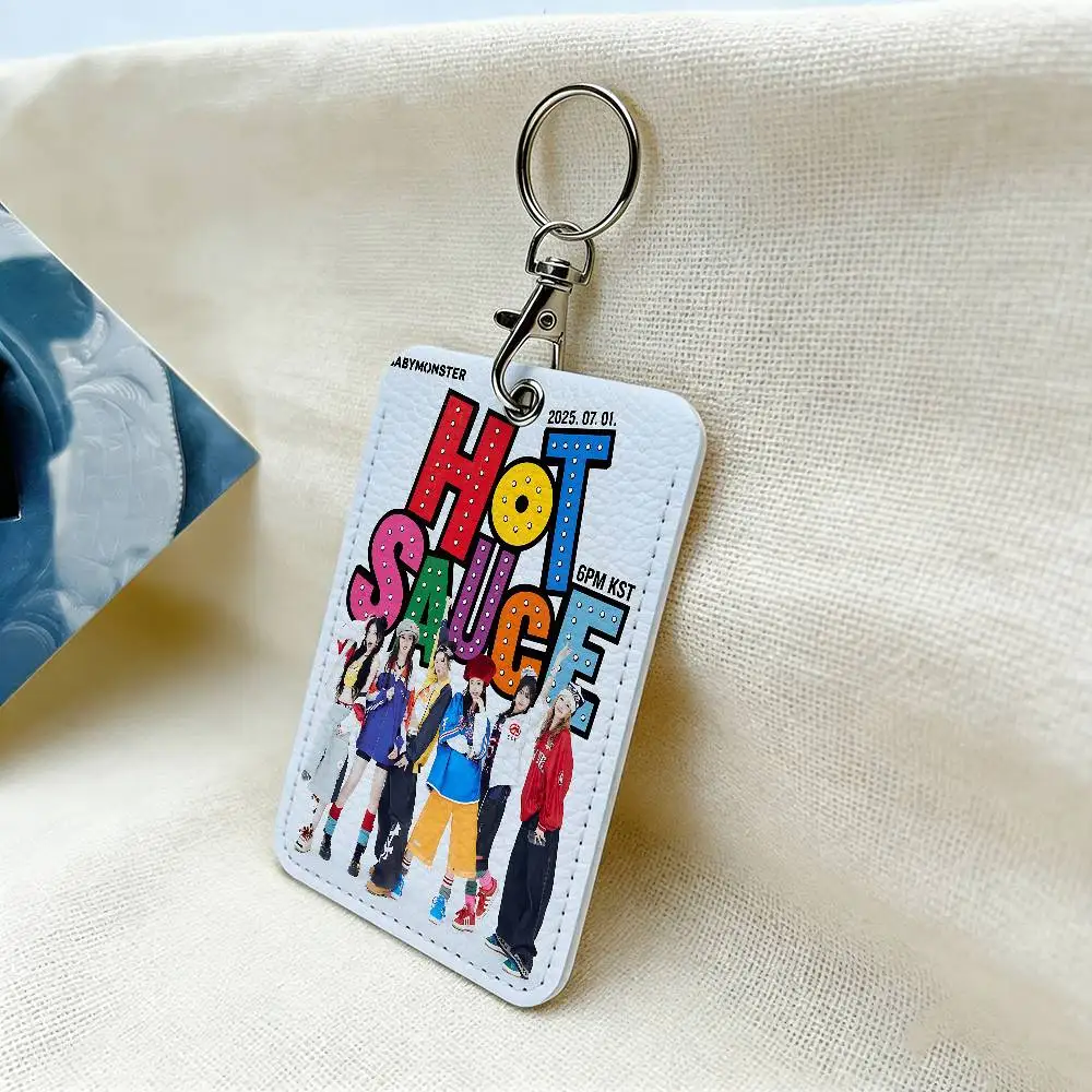 Kpop B-Baby Hot Monster Kartenhalter, Schutzhüllen für Studentenausweise, Studenten-Campus-Zugangskarten, Schlüsselanhänger, Anti-Verlust – Detail 15
