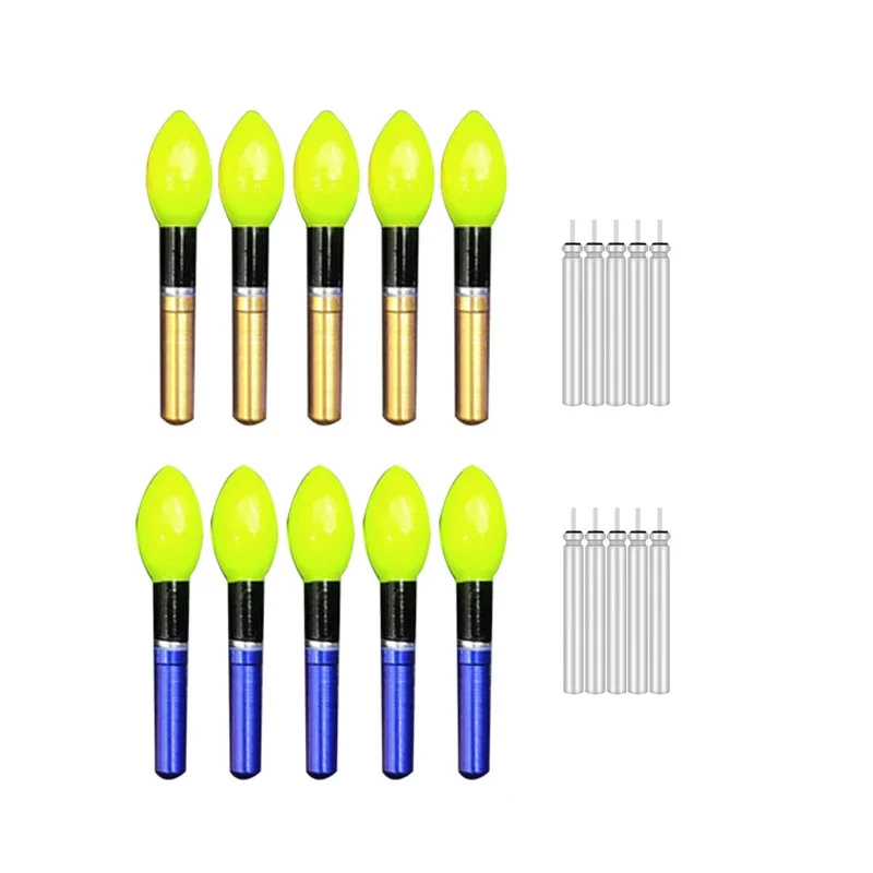 

10pcs/lot Bulb Light Stick Work With CR322 Battery Lightstick LED Sticks Luminous Float Accessory Night Fishing Tackle D025