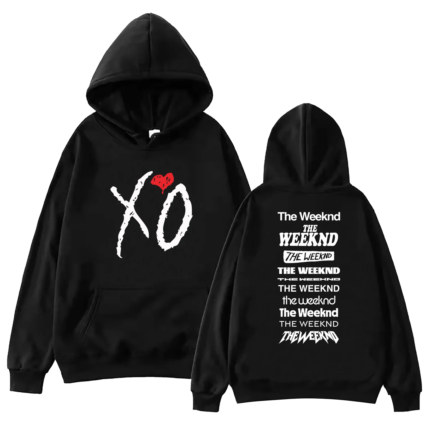 

Худи THE WEEKND After Hours Til Dawn Tour 2026 для мужчин и женщин, пуловер с длинными рукавами в стиле Харадзюку
