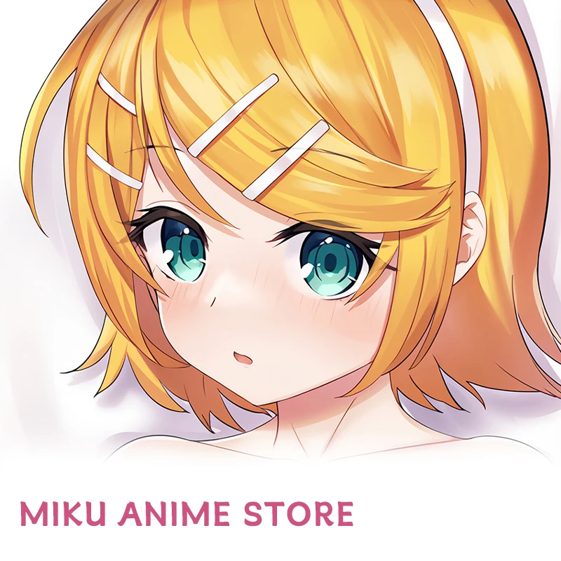Dakimakura Project Diva Series Kagamine Rin Anime Double sided Print Life Size Body Pillow Case Cover Pillowcase