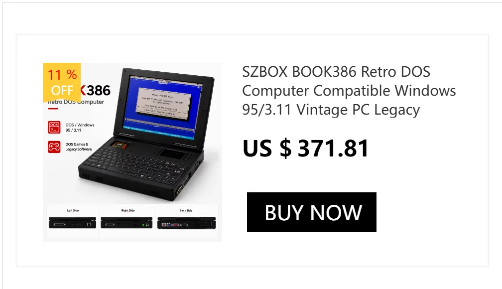 SZBOX OneChipBook-12-A FPGA Development Board EP1C12Q240 Cyclone FPGA Core Retro Computer Development Platform DIY Embedded