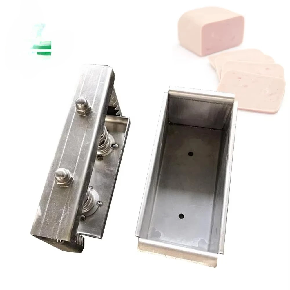 

Customized food grade stainless steel rectangular ham meat forming mold