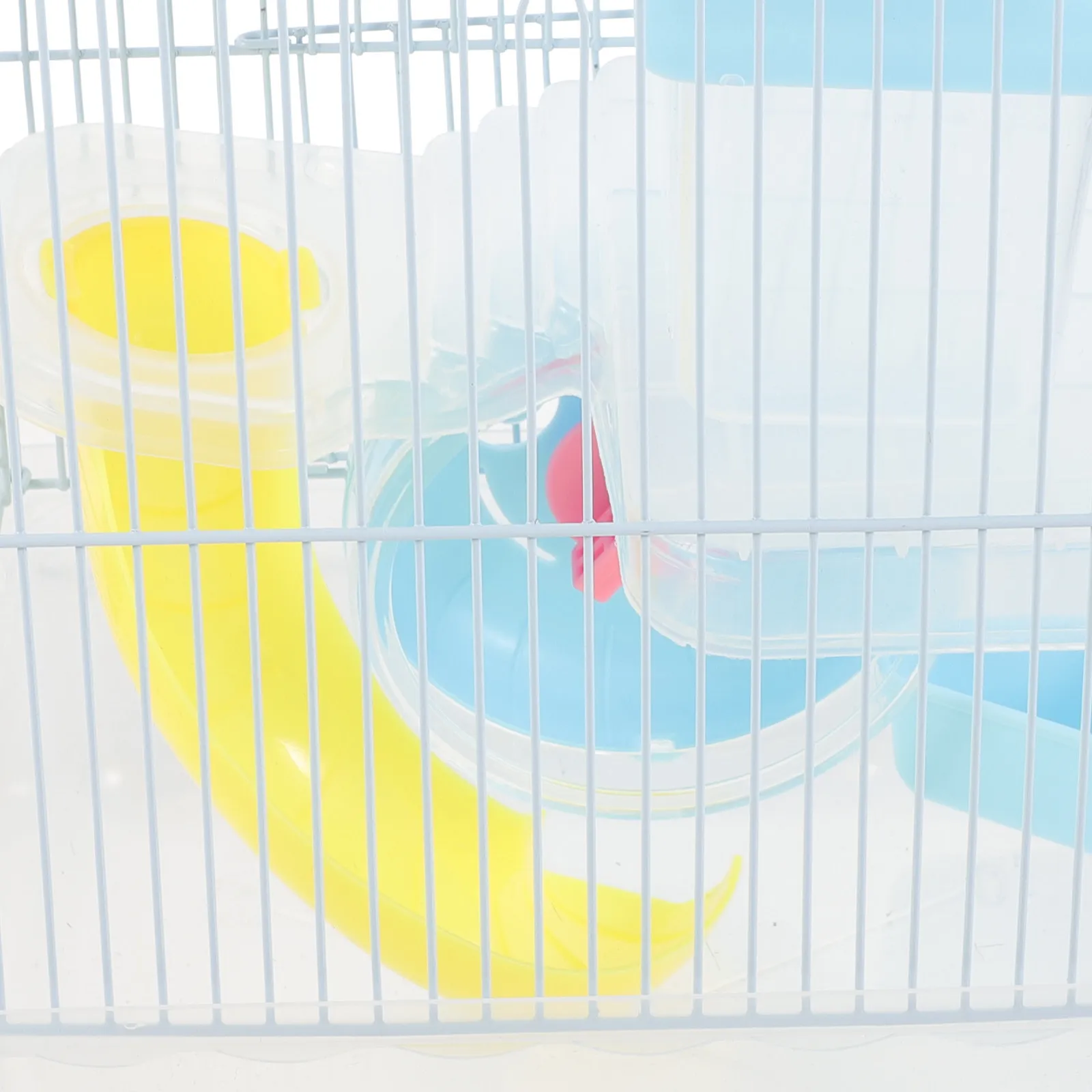 

Большая двухуровневая клетка-замок для хомяков, вилла для мелких животных, домик для карликовых хомяков, комфортное убежище, вилла для питомцев