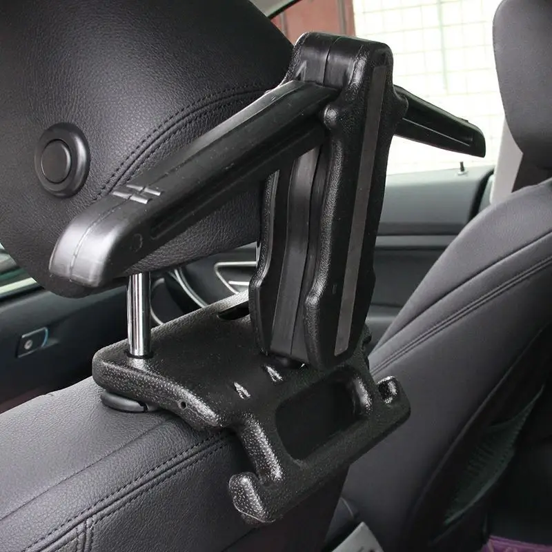 Multifunctional Car Coat Hangers Portable Soft Holder Headrest Clothes Hanger Fit for Seat Back Stand Travel Vehicle