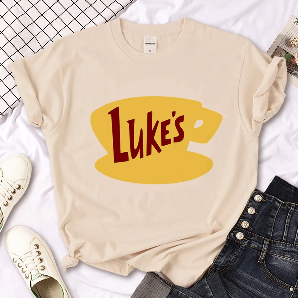 Gilmore Girls t-shirts women manga graphic harajuku Tee girl Japanese clothes