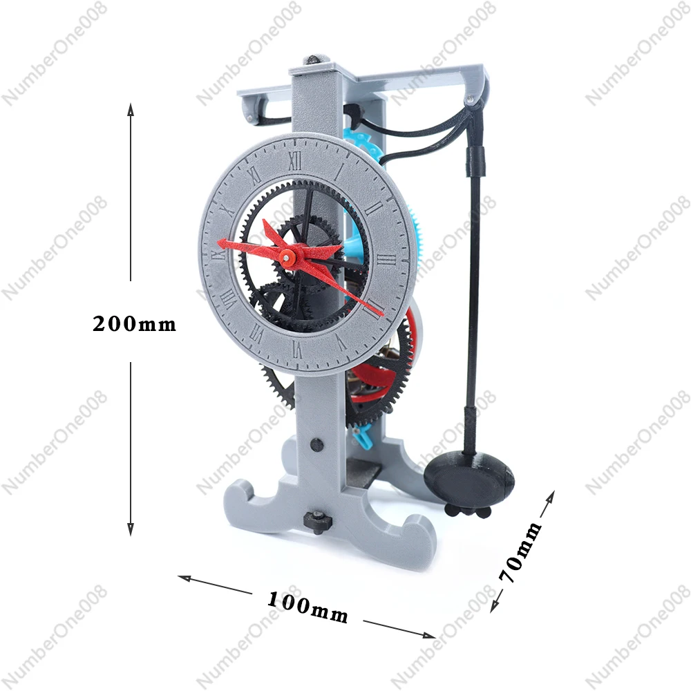 

Single pendulum clock model 3D printing Galileo pendulum clock mechanical clock science and education assembly science