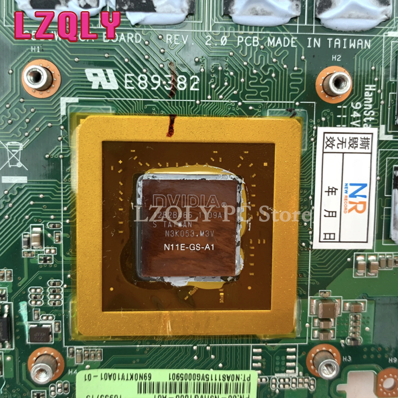 LZQLY 노트북 비디오 카드, Asus G53JW G53SW G53SX G73SW G73JW 60-N3HVG1000 60-N3IVG1000 1.5GB NVIDIA GeForce GTX 460M