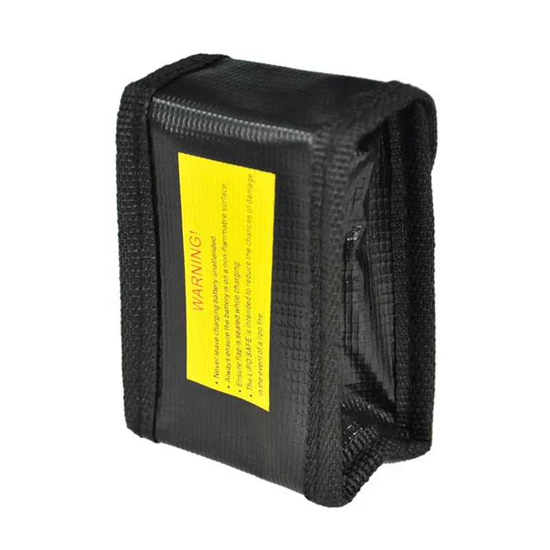Lipo Battery Safety Bag Explosion Proof Fireproof 50x45x80mm Rc Drone Fpv Car Battery Storage Charging Protection Pouch Portable - view 3