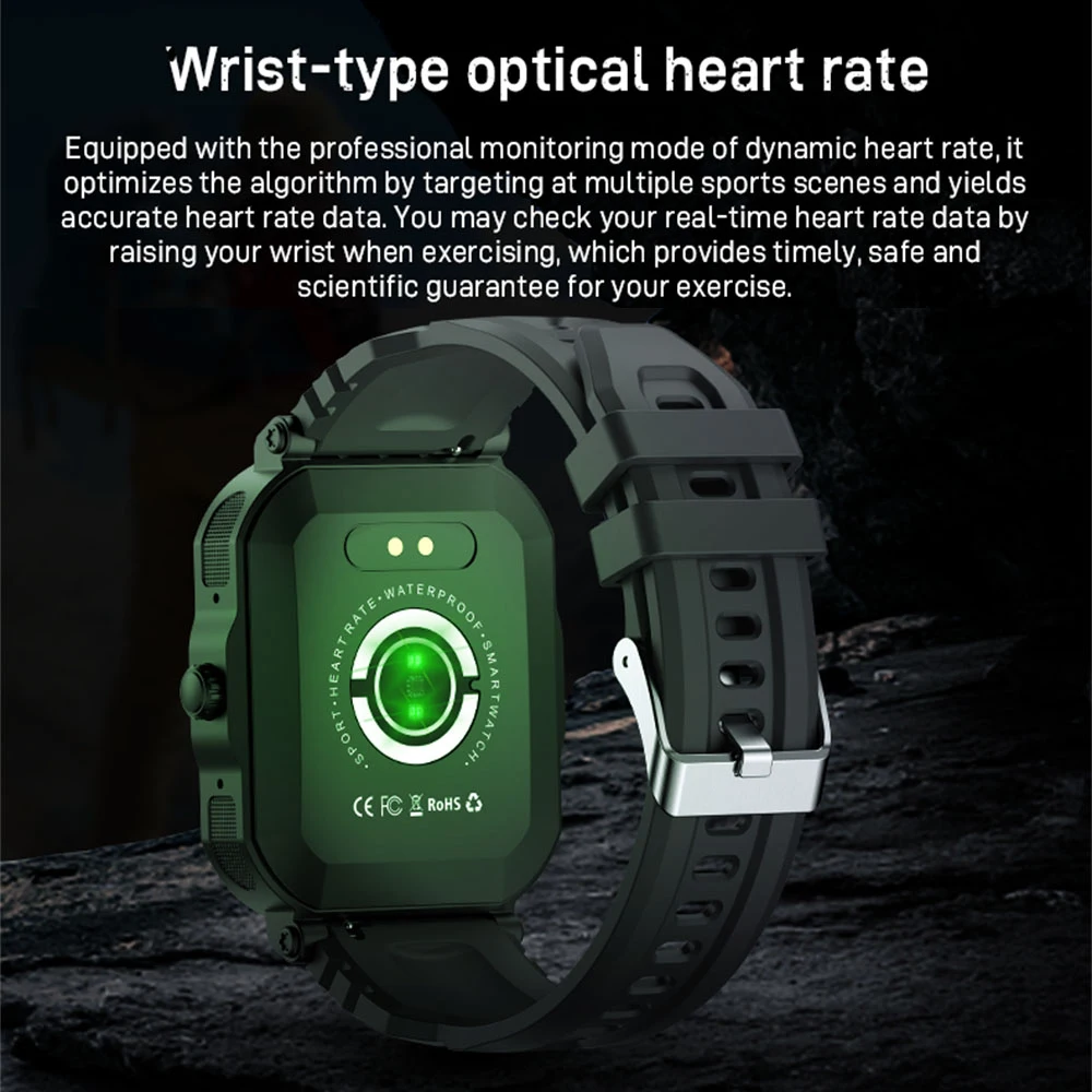 2023 NEW Men Smart Watch Bluetooth Call 1.9-Inch Fitness Bracelet IP68 Waterproof Outdoor Sports Wome Smartwatch For Android IOS