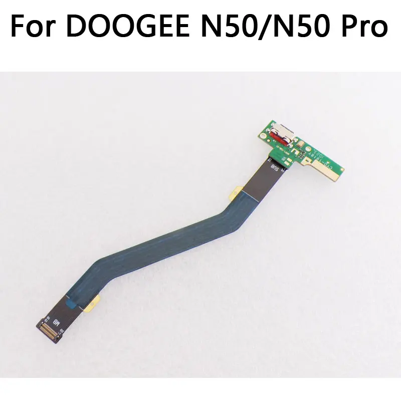 New Original DOOGEE N50 N50 Pro USB Board Base Dock Charge Charging Port Board Mic With Main FPC For DOOGEE N50 Pro Smart Phone view 2