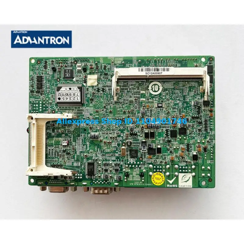 WAFER-PV-D5253-R10 005E351-00-100-RS Embedded industrial control half-length card, computer core motherboard