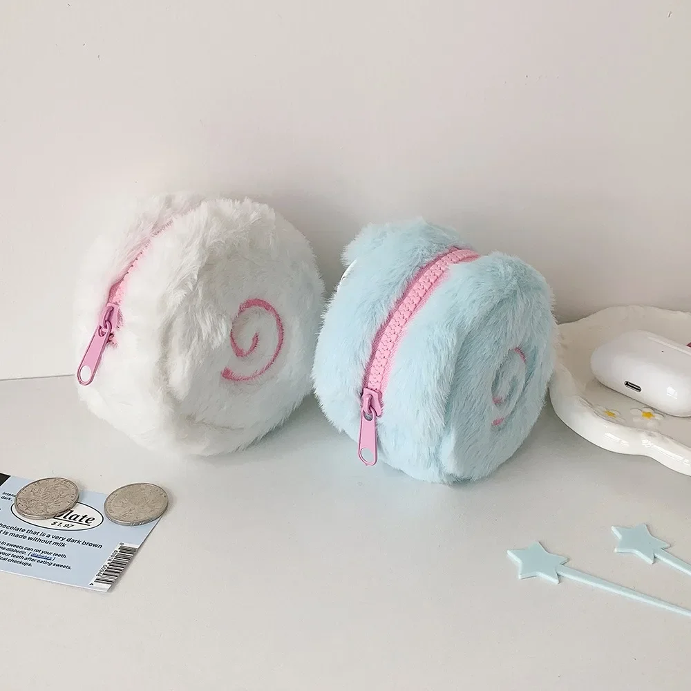 Small Fish Cake Creative Cake Bag Student Bluetooth Earphone Storage Bags Coin Purse High Appearance Level Backpack Hanging Bag