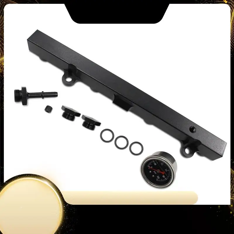 

Car Fuel Rail With Oil Gauge Kit For Honda Civic Acura RSX K20 K24 Engines-A74F