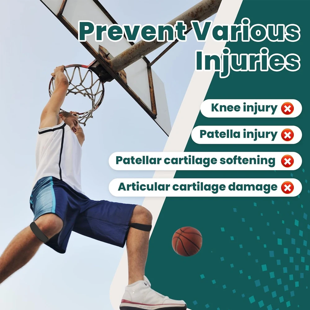 1 Stück Sport-Kniestabilisierungsgurt – Patella-Sehnenunterstützung für Pullover-Knie, Sehnenentzündung, Laufen, Basketball, Volleyball, Wandern