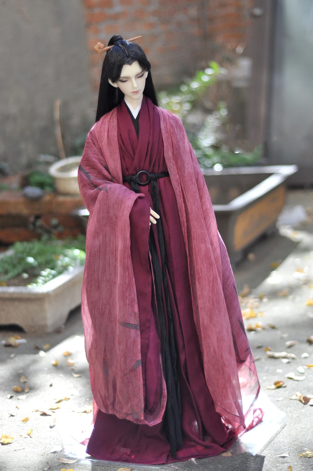 

1/3 BJD Hanfu Ancient Costume Robe Warrior Outfit For SD13 POPO68 Longhun73 ID75 Strong Uncle Doll Clothes Accessories A1599