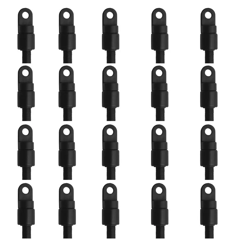 

Bungee Hooks Durable Nylon Stopper Kit for Inflatable Boat Rope Kayak Accessories Rigging