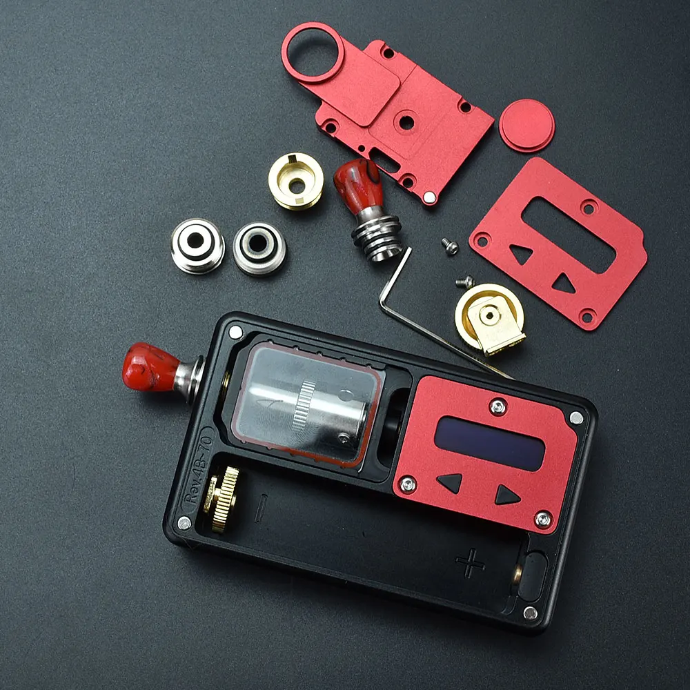 

Wolfcoolvape Vaporizer Fire Button Billet box mod BB 60W / 70W / Billet Box Mod Boro tank Flush Nut Adapter
