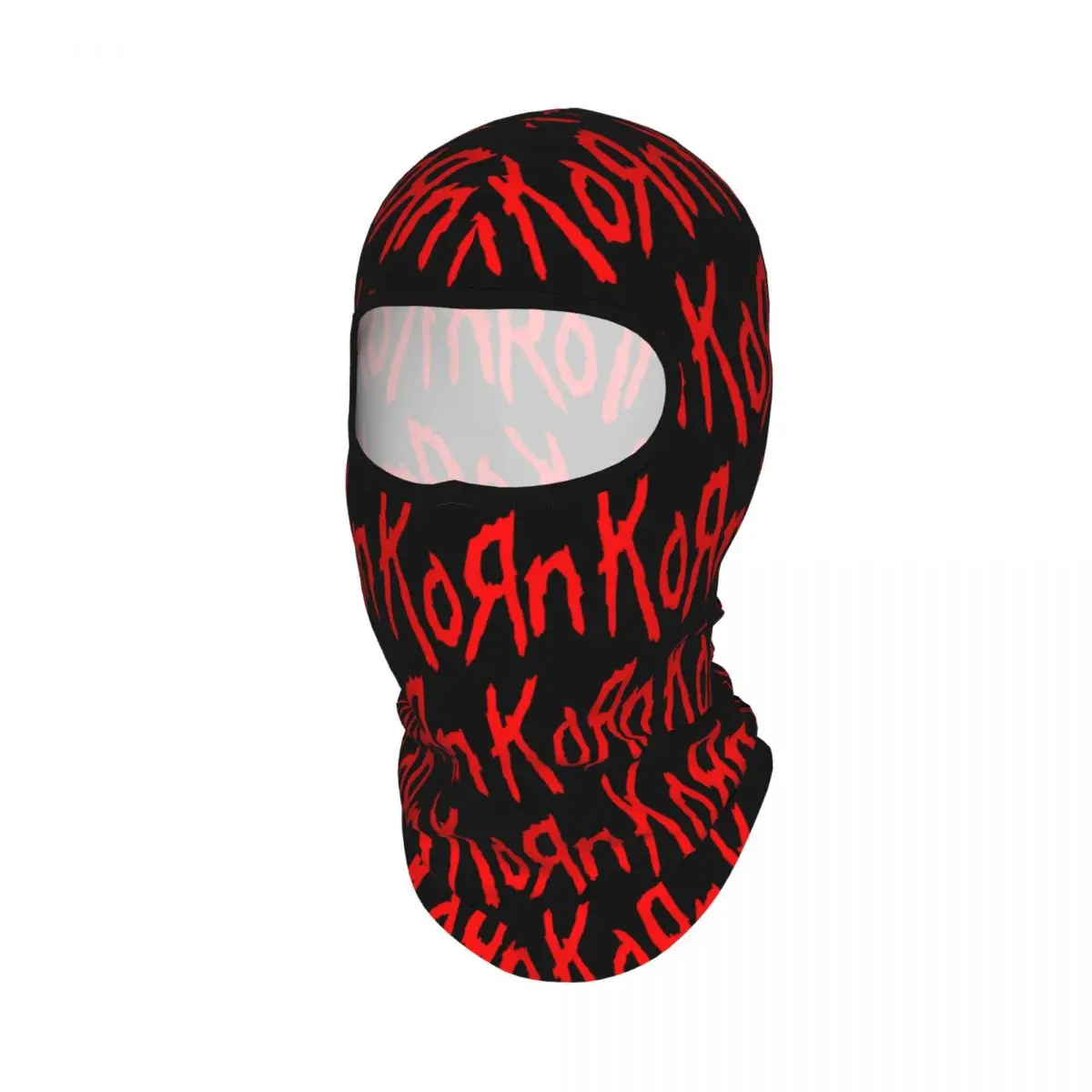 Music Rock Korn Band Breathable Thin Balaclava Full Face Mask Sun Protection Neck Gaiter For Motorcycle Cycling