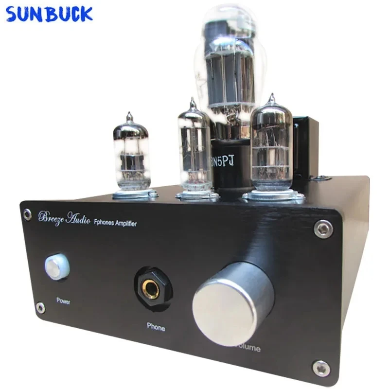 SUNBUCK manual point-to-point welding amp 6N3 vacuum tube Preamp SRPP 6N5P 6N13P tube headphone amp Preamplifier