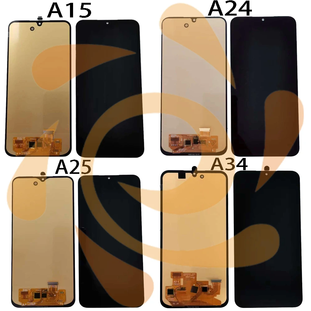 OLED For Samsung Galaxy A24 A15 A34 A25 LCD Display Touch Screen Digitizer Display Replacement