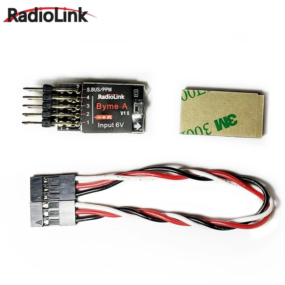 Radiolink Byme-A Byme-D Fixed Wing Flight Controller Gyroscope Self-stabilization Balance for 3D Fixed Wing 4CH Trainer