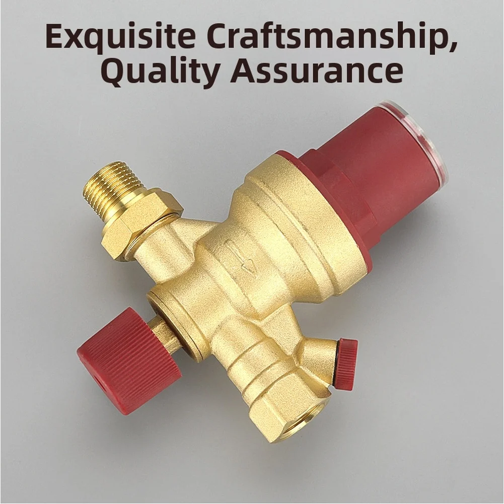 Automatic Fill Valve DN15 in Brass for HVAC Central Air Conditioning and Central Heating Water Level Regulation