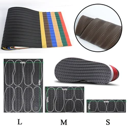 Rubber Shoe Soles Repair Patches Wear-resistant Non-slip Stickers Ultra-thin Soft Anti Slip Outsoles Insoles Shoe Accessories