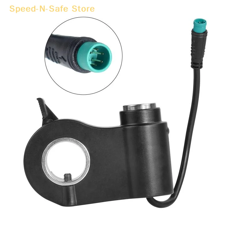 Electric Scooter Speed Control Dial With Lock Key, 5-Pin Thumb Throttle For Kukirin G2 Max/G2 Pro