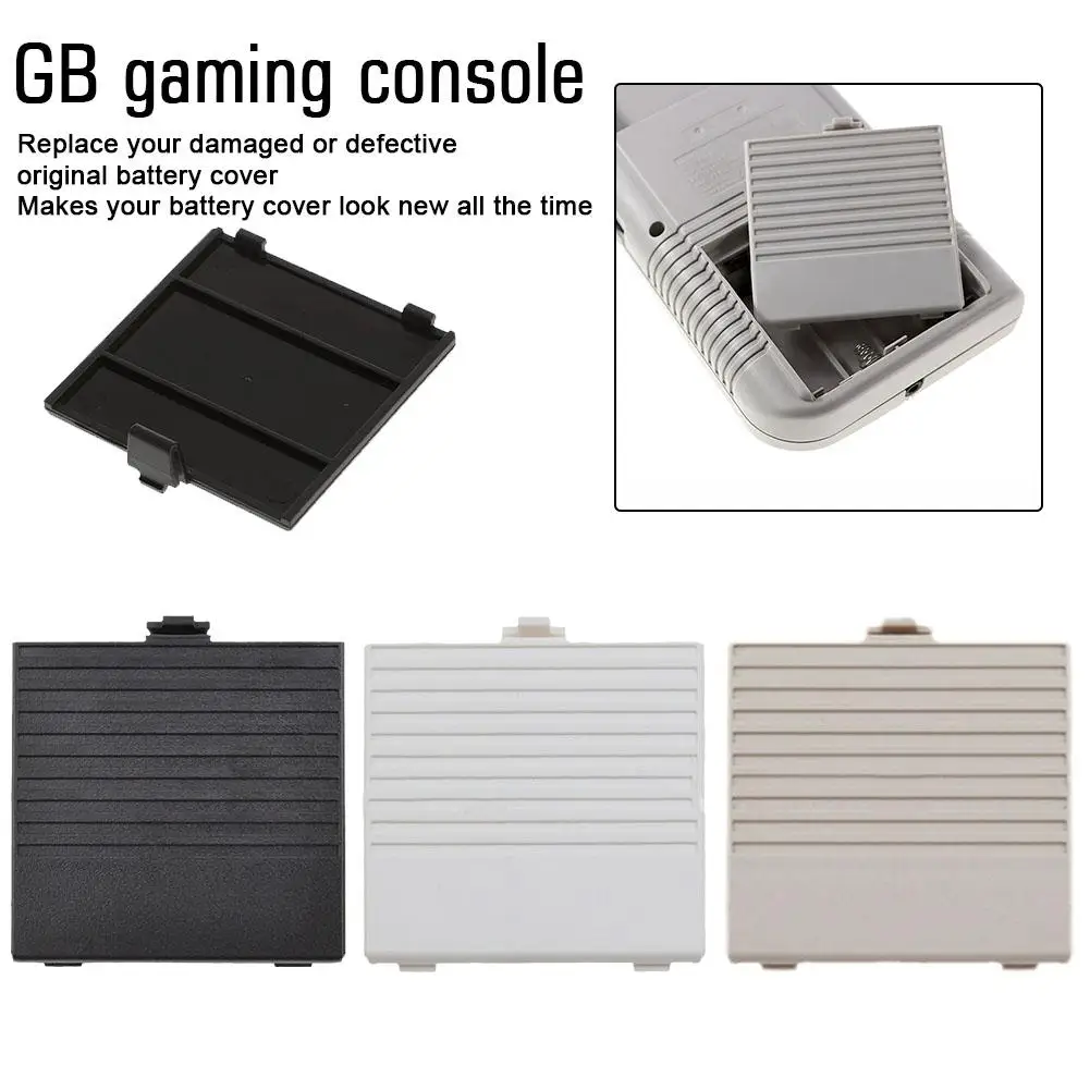 For GameBoy Classic GB-DMG GBO Battery Cover case Holder for Game boy back Battery Lid Door Shell D5L0