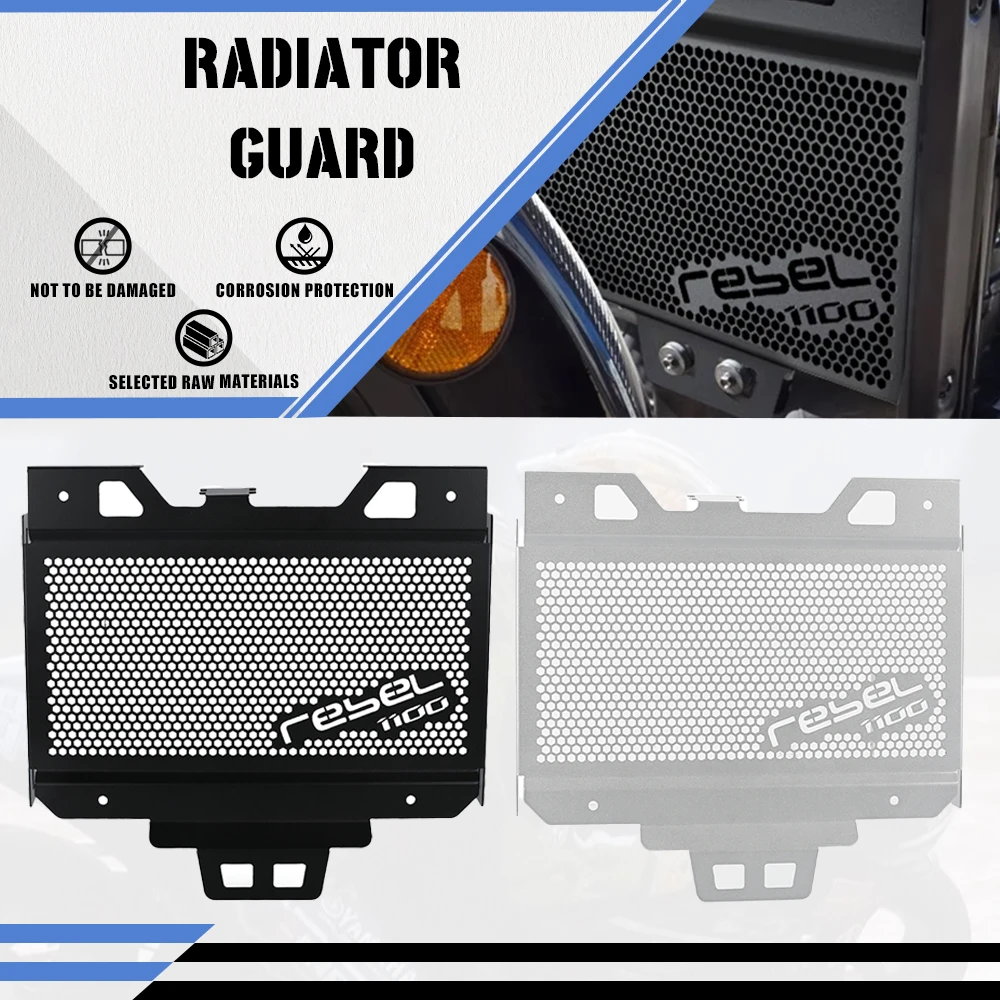 

Motorcycle Oil Cooler Guard Radiator Guard Protector Grill Protective Cover For HONDA CMX1100 Rebel DCT 2021 2022 2023 2024 2025