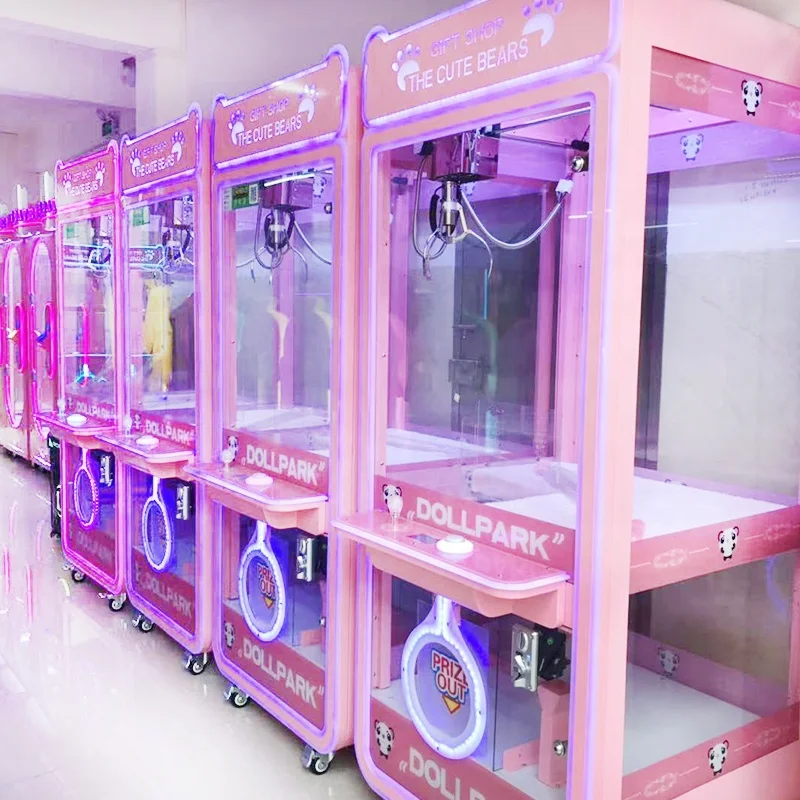 Arcade Prize Game Cute Teddy Bear Claw Machine/Claw Machine Doll/Lucky Box Claw Crane Machine