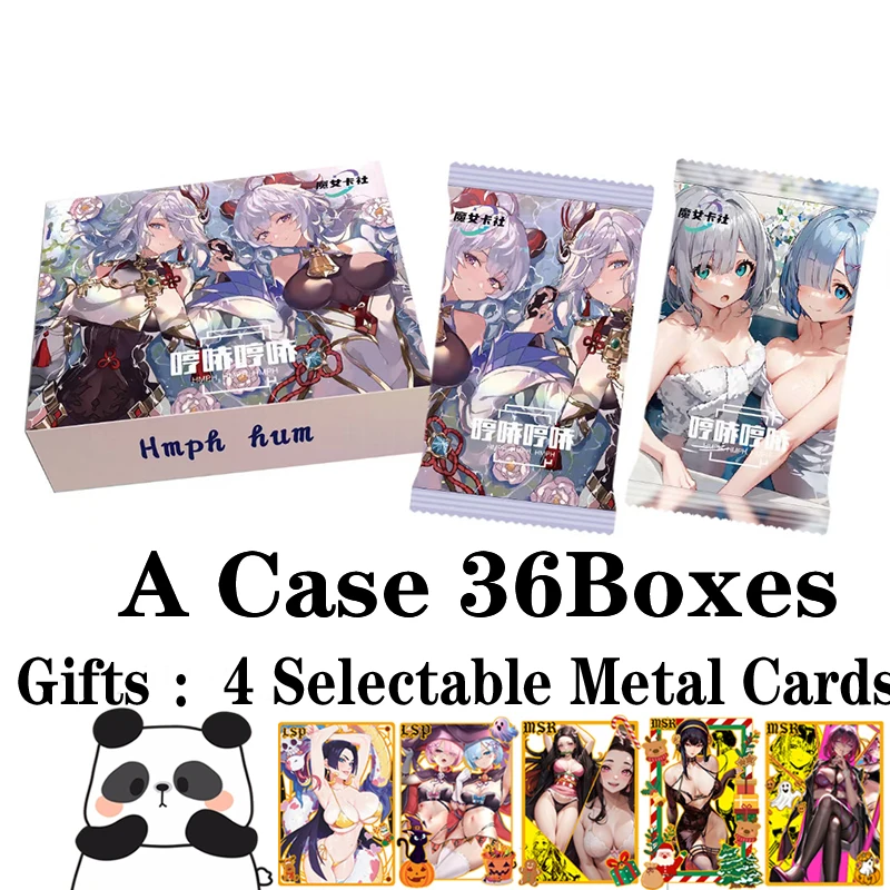 

New Goddess Cards HMPH HUM Waifu Box Hobby Collectible Game Card SSP SSR Rare Card Doujin Booster Box Toy Gifts