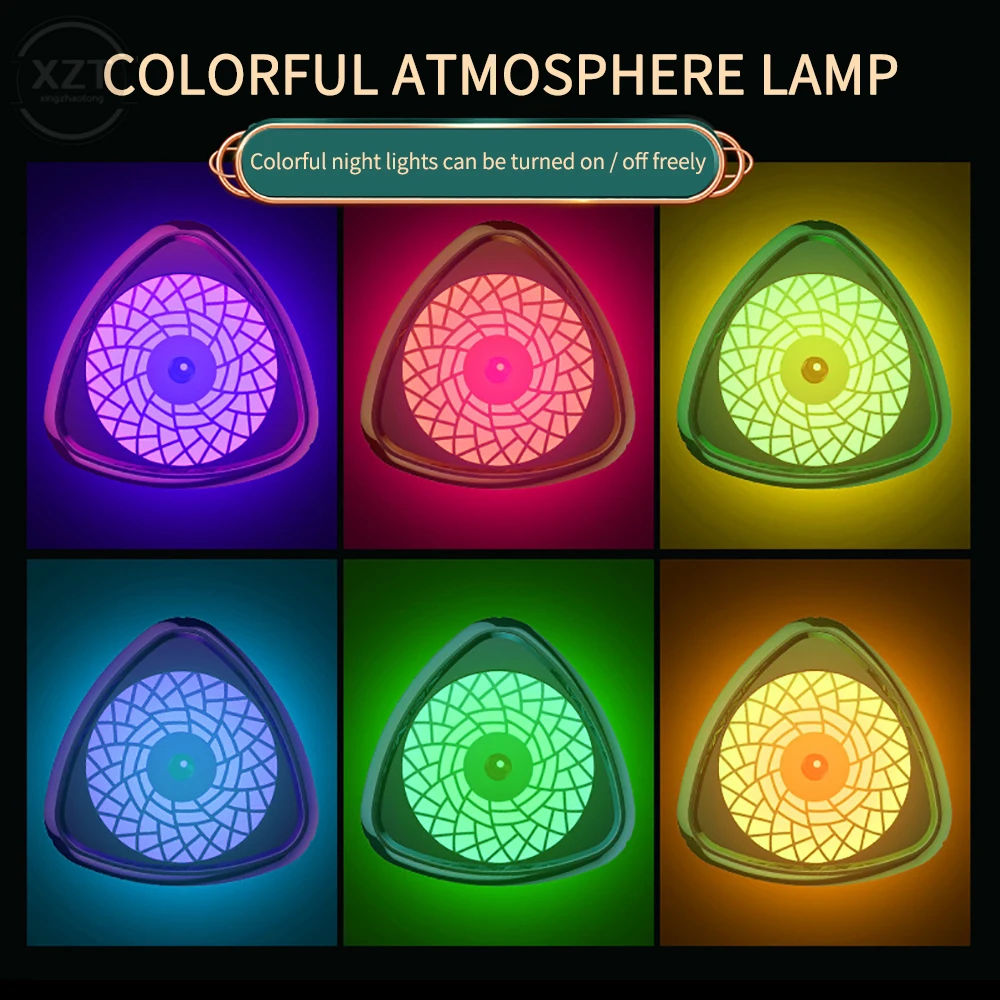 USB Desktop Humidifier Home Mini Atomizer LED Night Light Desk Top Aromatherapy Machine Car Humidifier