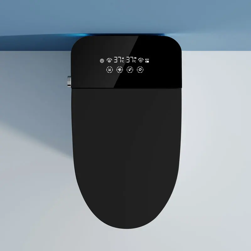 Hot Selling High-End Floor Mounted Colored Smart Toilet,Touchless Foot Sensor Flush with Voice Control,Ideal for Bathroom