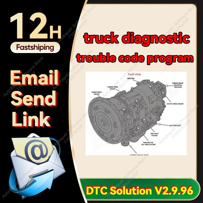 

DTC Solution V2.9.96 Дизельный автомобильный код неисправности Информационный детали декодера VIN Cross Reference Лучшая программа проблемного кода диагностики грузовиков