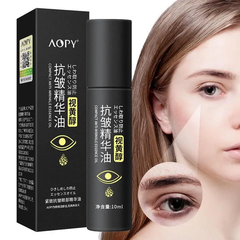 

Anti Dark Circles Eye Serum 10ml Anti Wrinkles Eye Bags Eye Cream Roller Massager Eye Care Eye Fatigue Relief