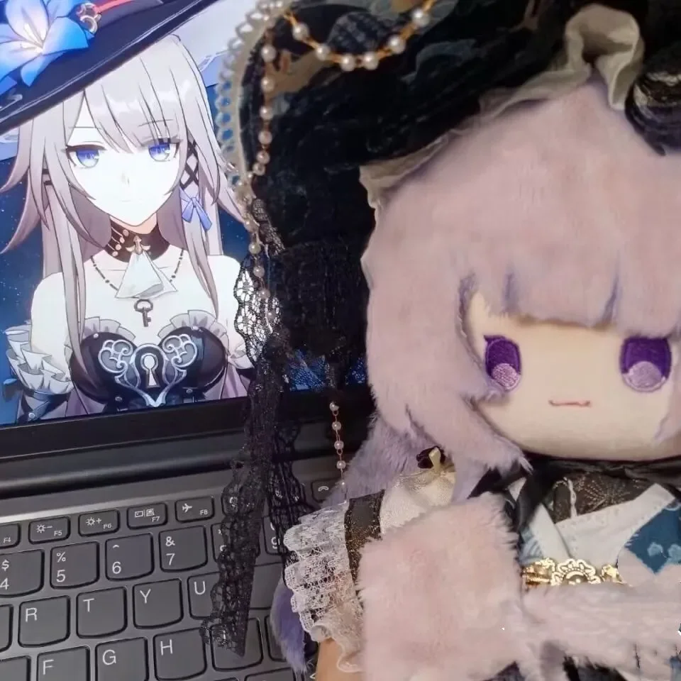 محشوة 20 سنتيمتر أنيمي هونكاي: ستار السكك الحديدية فيبي مدقق الكرتون أفخم دمية لعبة كوس فستان الأطفال الكبار تحصيل القطن الهدايا