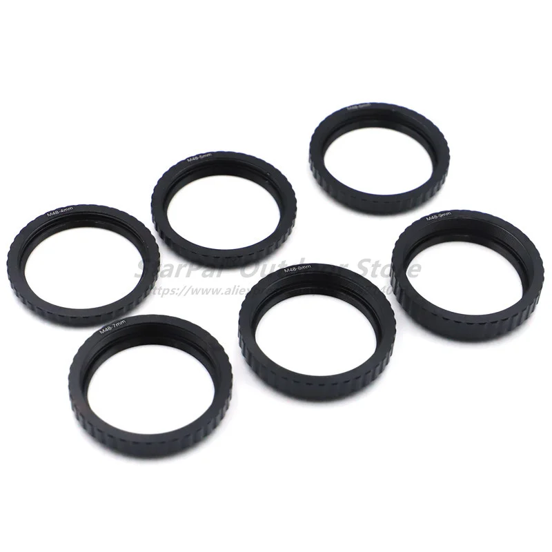 A Set of M48 Extension Tube 4-9MM Telescope Accessories