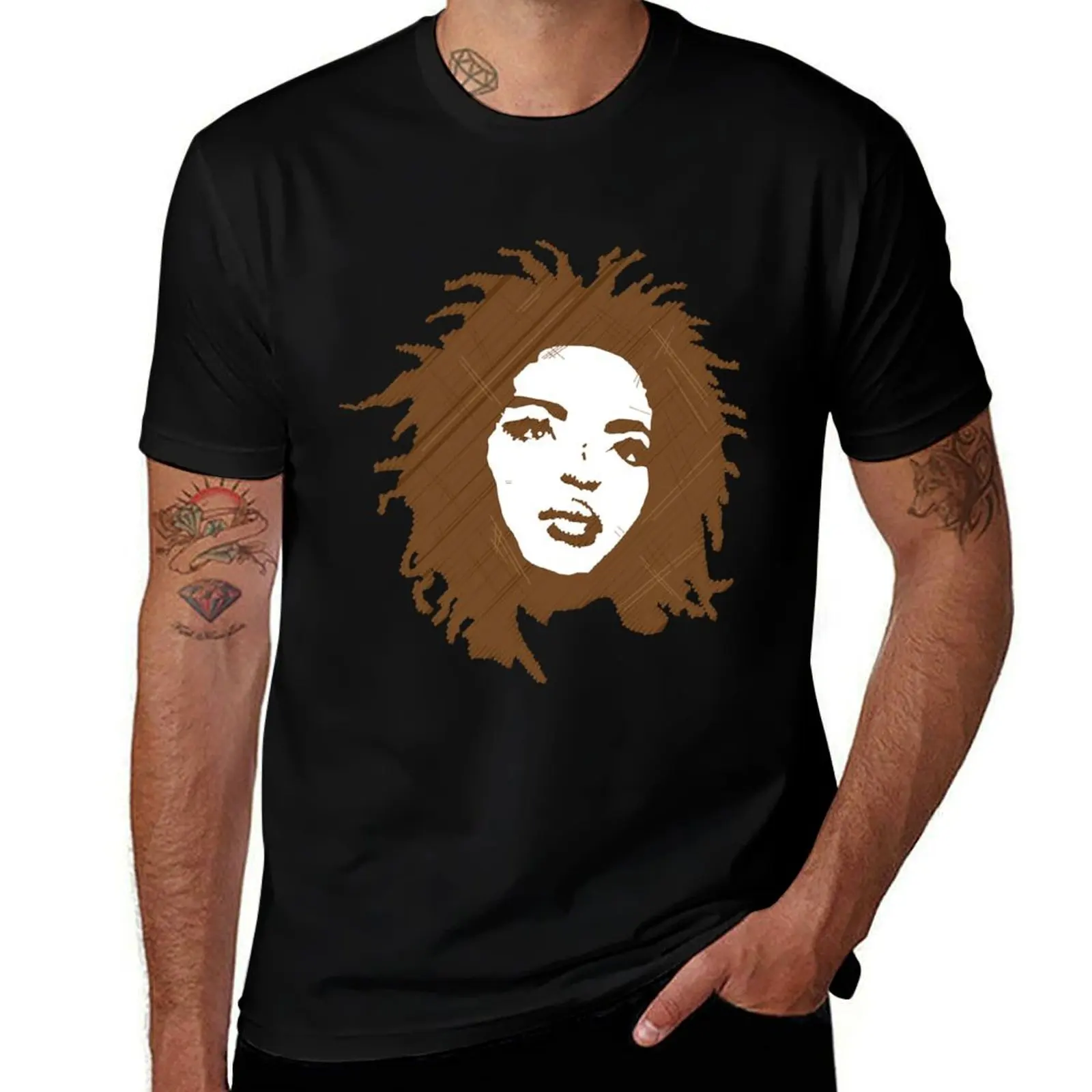 Miseducation Lauryn T-Shirt Anti-Fade Casual Tee Shirt T-Shirt