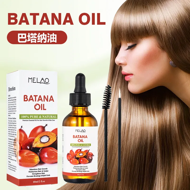 Batana Oil Hair Nourishing Serum Scalp Treatment Thickens Hair Promotes Growth Revitalizes Hair for Fuller Healthier Locks