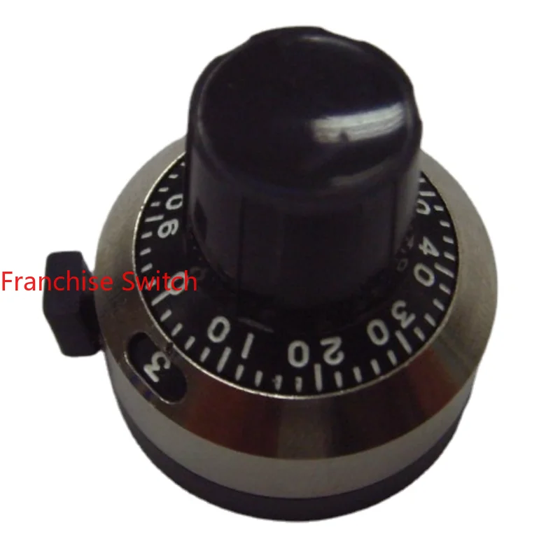 

5PCS The Dial Multi-turn Digital Knob Single Window Is Mostly Used For Potentiometers Such As 3590S 7276 And Other Instruments