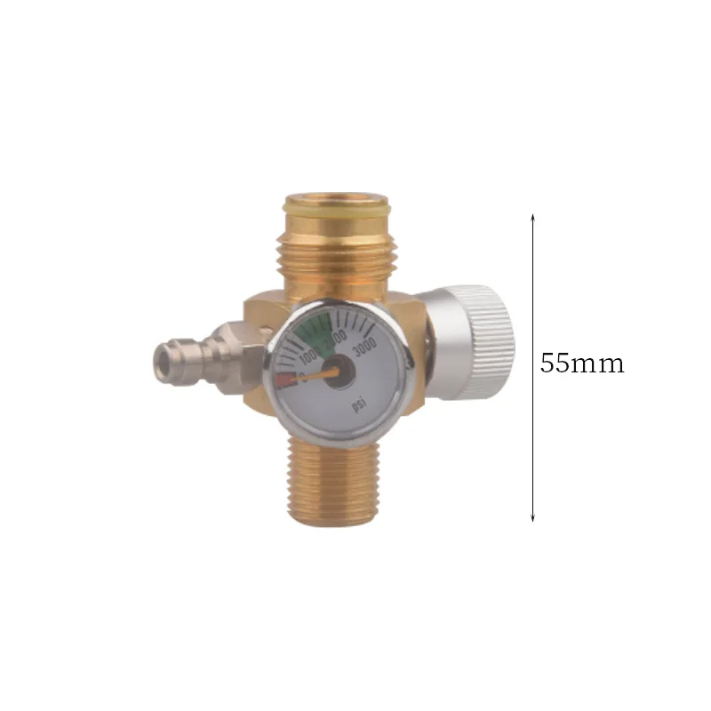 Imagem -02 - Hpa Gás Cilindro Recarga Adaptador de Enchimento On-off Válvula Conector do Tanque de ar Aquário de Mergulho Acessórios Macios Co2