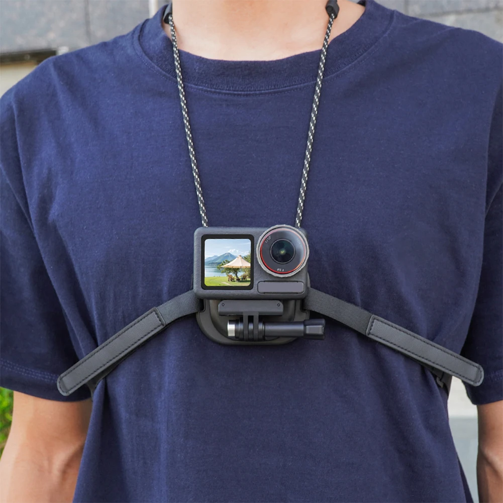 마그네틱 넥 스트랩 홀드 마운트 브래킷 어댑터, 카메라 넥 거치대 마운트, 핸즈프리 넥 거치대, DJI 포켓 3 액세서리