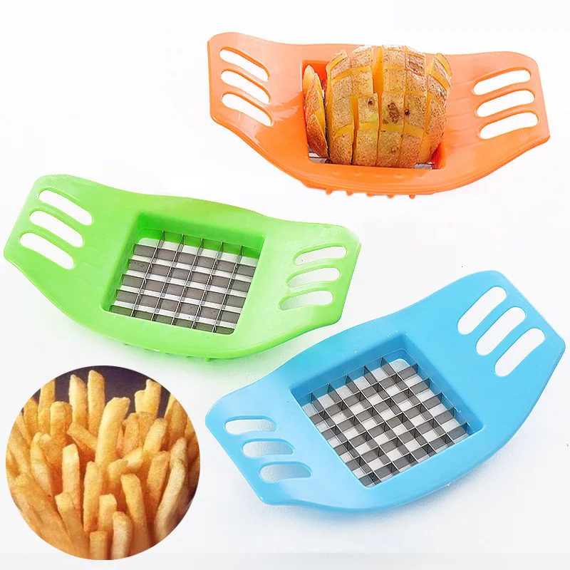 French Fries Maker Potato Cutter Vegetable Potato Slicer Cutter Chopper Chips Making Tool Potato Cutting Tool Kitchen Gadgets