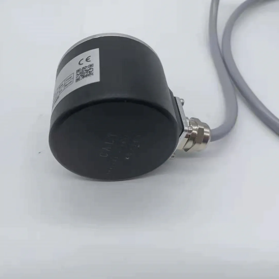 CALT EAS60 Absolute Rotary Encoder 60mm Outer 12Bit Binary Code Single Turn 10mm Solid Shaft EAS60R12E10SBB