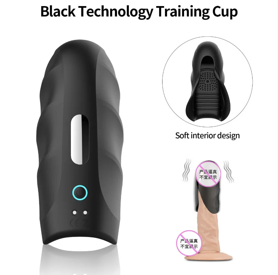 4 Styles Mastubator Vibration Blowjob Machine Masturbation Cup Sex Toys Adult Goods for Men Masturbate Supplies